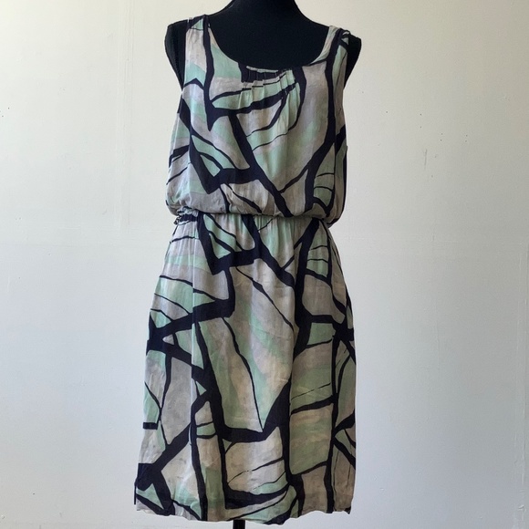 Odille Dresses & Skirts - Odille gray, navy and sage, summer dress